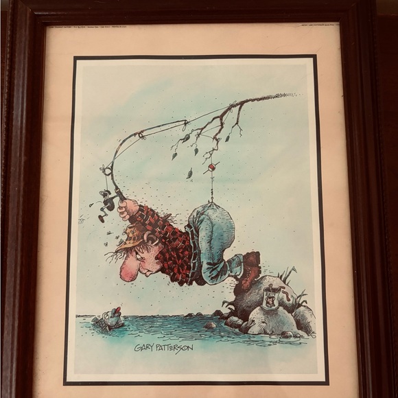 Funny 1980s “Art of Casting” by Gary Patterson - Picture 2 of 3